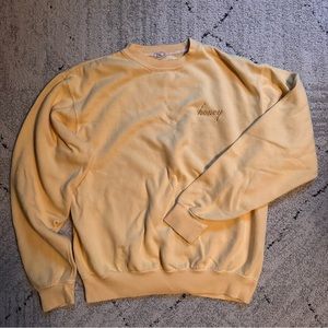 Brandi Melville yellow sweatshirt